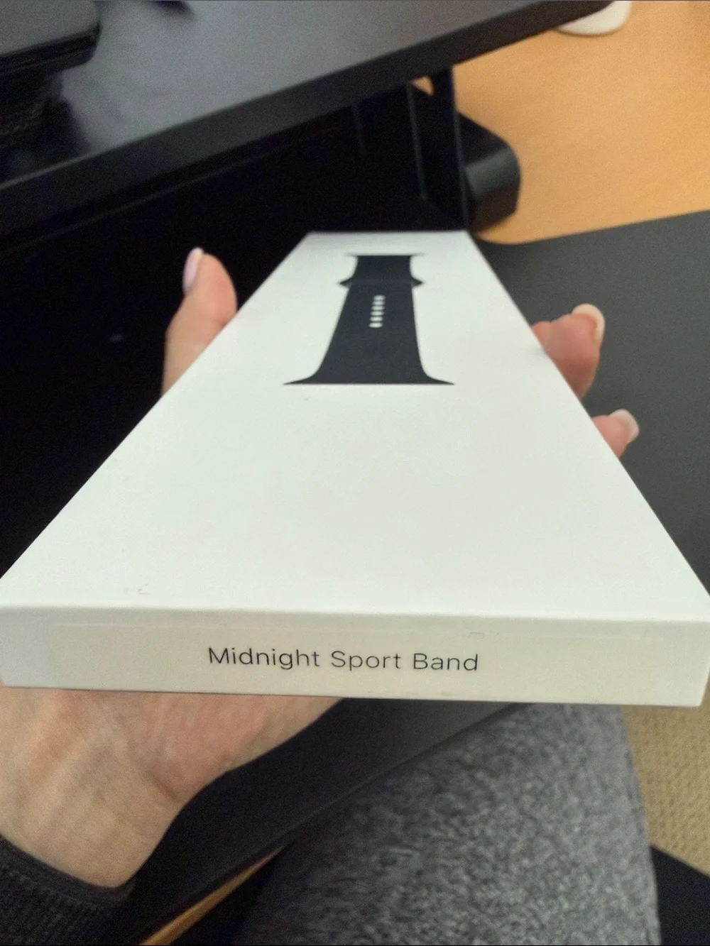 Brand New Apple Black Silicone Watch Band for Apple Watch still in box
